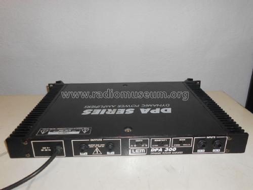 Dynamic Power Amplifier DPA 300; LEM Professional (ID = 2230608) Ampl/Mixer