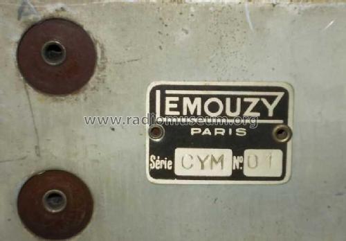 CYM; Lemouzy; Paris (ID = 1788968) Radio