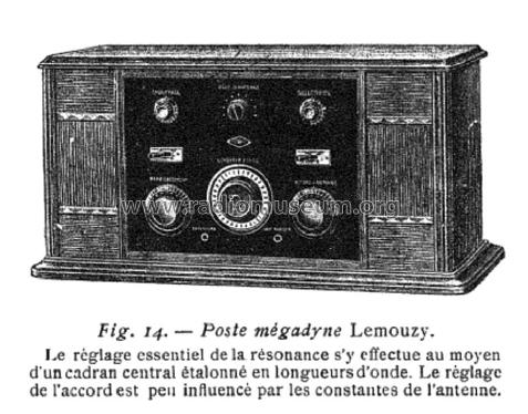 Mégadyne ; Lemouzy; Paris (ID = 1703860) Radio