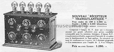Transatlantique ; Lemouzy; Paris (ID = 721909) Radio