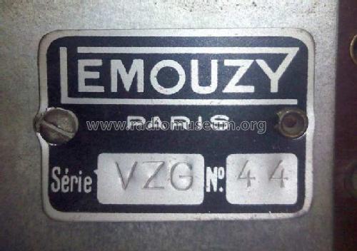 VZG; Lemouzy; Paris (ID = 2254094) Radio