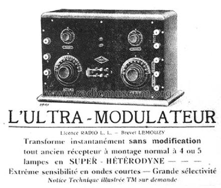Ultra-Modulateur ; Lemouzy; Paris (ID = 2647731) Adattatore