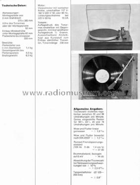 B52; Lenco; Burgdorf (ID = 1592577) Sonido-V