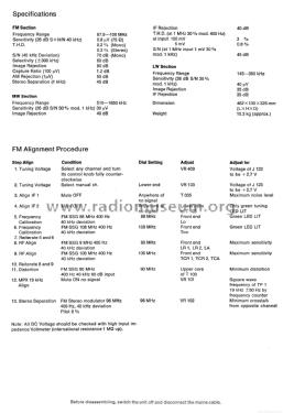 LW-MW-FM Preset Stereo Tuner T-600; Lenco; Burgdorf (ID = 1940758) Radio