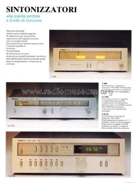Stereo FM/MW/LW Tuner T300; Lenco Italiana; (ID = 1940889) Radio