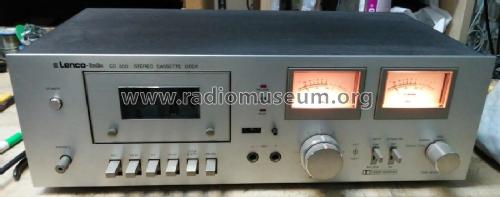 Stereo Cassette Deck CD 300; Lenco Italiana; (ID = 2381783) R-Player