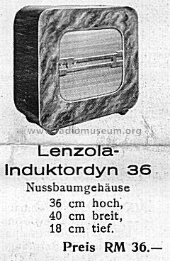 Induktordyn 36; Lenzola, Lenzen & Co (ID = 3055279) Parleur