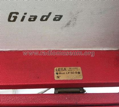 Lesaphon Giada 50/B ; LESA ; Milano (ID = 2669097) R-Player