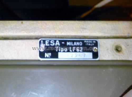 Lesaphon Turchese Stereo 62 ; LESA ; Milano (ID = 1966900) R-Player