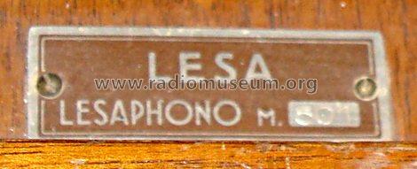 Lesafono - Lesaphono 501; LESA ; Milano (ID = 1071560) R-Player