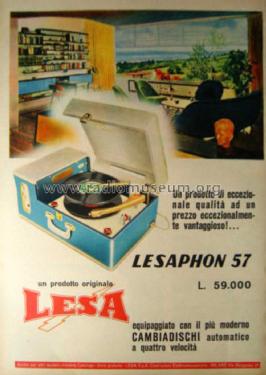 Lesaphon Zaffiro 57 ; LESA ; Milano (ID = 2664436) R-Player