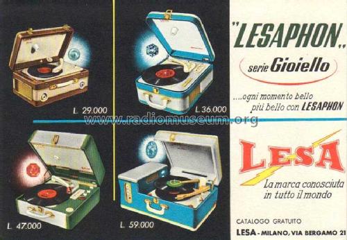 Lesaphon Zaffiro 57 ; LESA ; Milano (ID = 2664437) R-Player