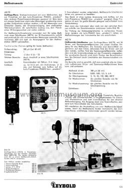 Messbereichs-Schaltkasten 44274; Leybold; Deutschland (ID = 2545016) teaching