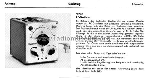 RC-Oszillator 58700; Leybold; Deutschland (ID = 2544880) teaching
