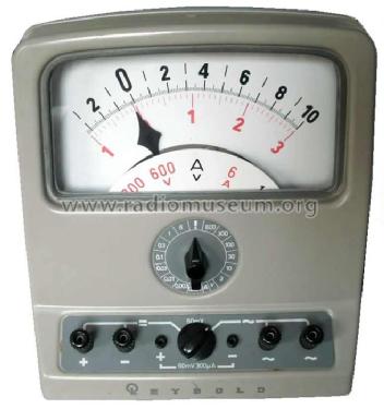 Voltmeter - Amperemeter 53186; Leybold; Deutschland (ID = 507623) teaching