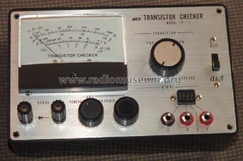 Transistor Checker TR-1; LIFE where? (ID = 1058211) Equipment