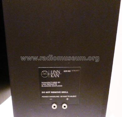 Kan Loudspeaker ; Linn Products Ltd., (ID = 2078399) Speaker-P