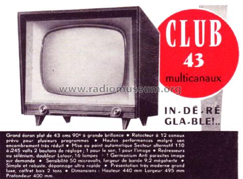 Club 43; LiRaR, Les Ingéneurs (ID = 2070744) Television