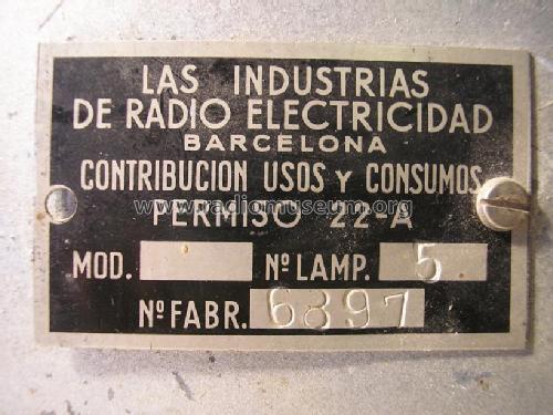 desconocido - unknown 1 ; LIRE; Barcelona (ID = 1002962) Radio