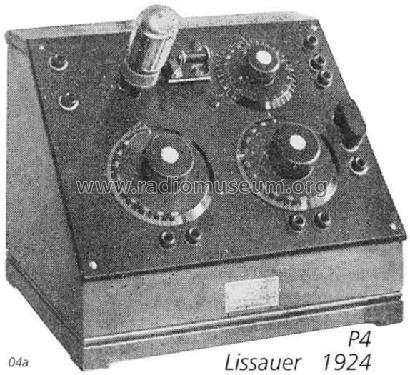 P4; Lissauer, Dr. Walter (ID = 1916) Radio