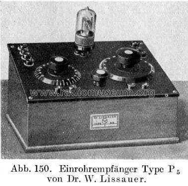 P5; Lissauer, Dr. Walter (ID = 947163) Radio