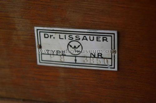 P8; Lissauer, Dr. Walter (ID = 300675) Radio
