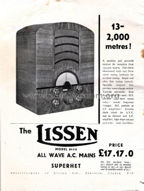 8114; Lissen Ltd.; London (ID = 2938128) Radio