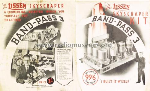 Band-pass 3 Kit ; Lissen Ltd.; London (ID = 2781850) Radio