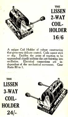 Coil socket ; Lissen Ltd.; London (ID = 1300688) Radio part