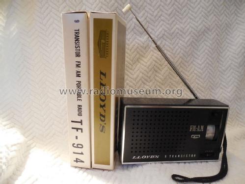 9 Transistor FM-AM TF-914; Lloyd's Electronics; (ID = 1656731) Radio