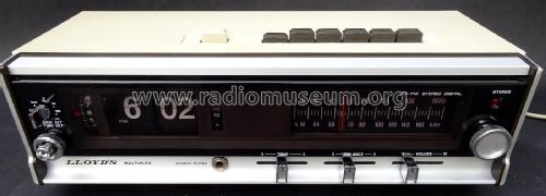 AM/FM Stereo Clockradio J667A; Lloyd's Electronics; (ID = 2443702) Radio