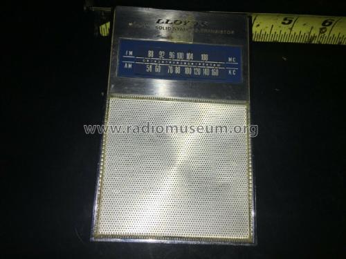 FM-AM Solid State 9 Transistor Japan 108; Lloyd's Electronics; (ID = 2445593) Radio