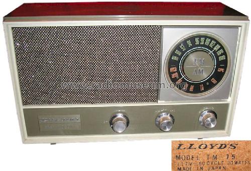 High Fidelity TM-75; Lloyd's Electronics; (ID = 660652) Radio