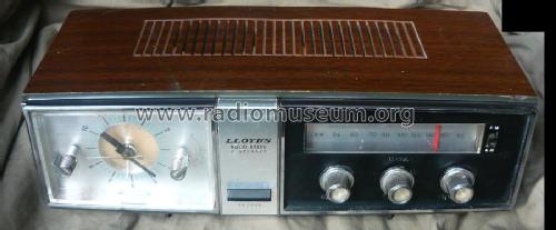 Solid State 2 Speaker Clock Radio 9J42G-37A; Lloyd's Electronics; (ID = 1939116) Radio
