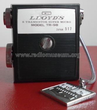 8 Transistor Super Micro TR-98 ; Lloyd's Electronics; (ID = 1484222) Radio