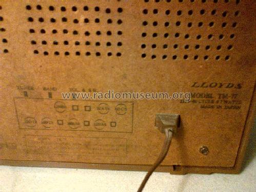 TM-77 ; Lloyd's Electronics; (ID = 1403684) Radio