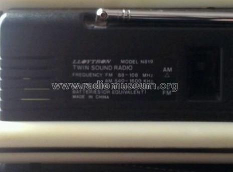 AM/FM Twin Sound Radio N819; Lloytron, Hong Kong (ID = 1718709) Radio