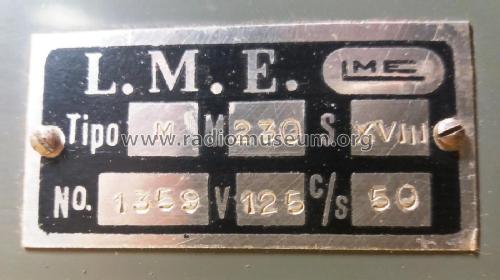 Generador de Video - Mira Electrónica M-230 ; LME Laboratorio de (ID = 2817238) Equipment