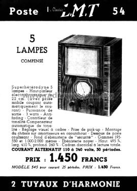 54; LMT L.M.T., Le (ID = 1998689) Radio