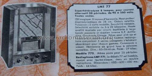 775; LMT L.M.T., Le (ID = 1432000) Radio