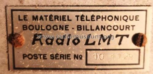 Adaptateur pour Ondes Courtes 10; LMT L.M.T., Le (ID = 3118440) Adattatore