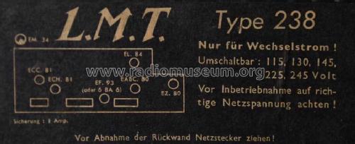 238; LMT L.M.T., Le (ID = 1410482) Radio