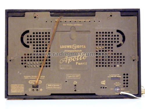 Apollo 551WF; Loewe-Opta; (ID = 691544) Radio