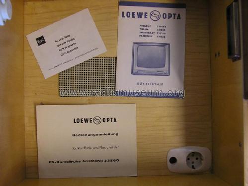 Aristokrat 33 280; Loewe-Opta; (ID = 1361680) TV Radio