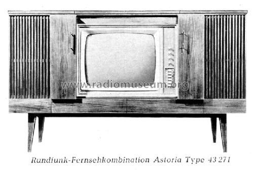 Astoria 43 271; Loewe-Opta; (ID = 288813) Fernseh-R