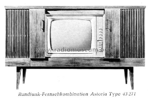 Astoria 43 271; Loewe-Opta; (ID = 288813) TV-Radio