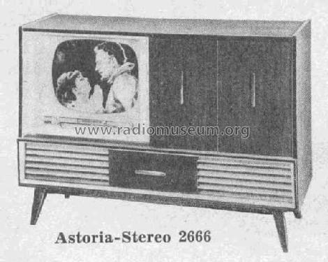 Astoria-Stereo 2666; Loewe-Opta; (ID = 375000) TV-Radio