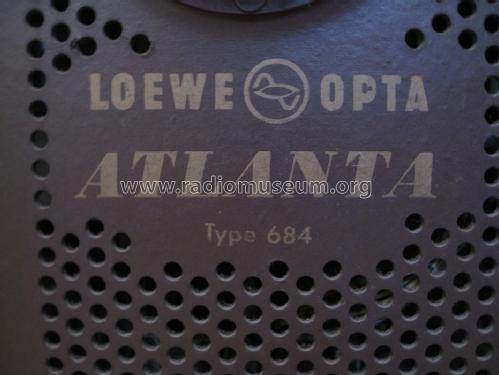 Atlanta 684; Loewe-Opta; (ID = 788474) Télévision