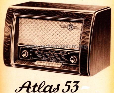 Atlas 53 1953Wa; Loewe-Opta; (ID = 2646303) Radio