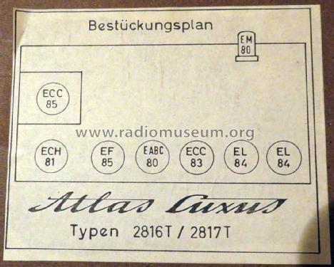 Atlas-Luxus 2816T; Loewe-Opta; (ID = 1958839) Radio